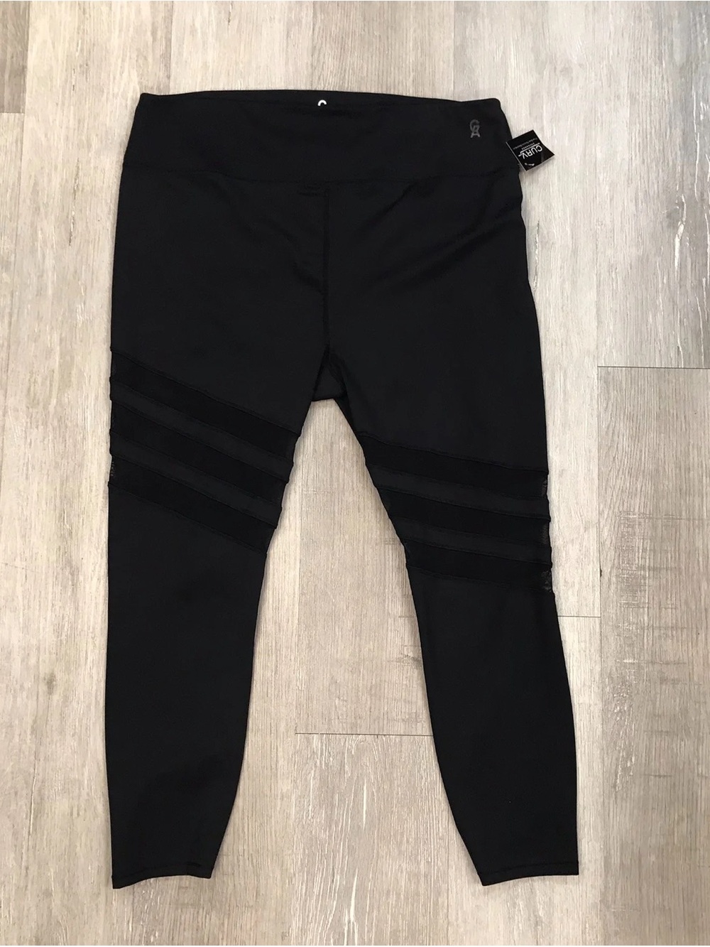 Good American Black Active Leggings - Size 22